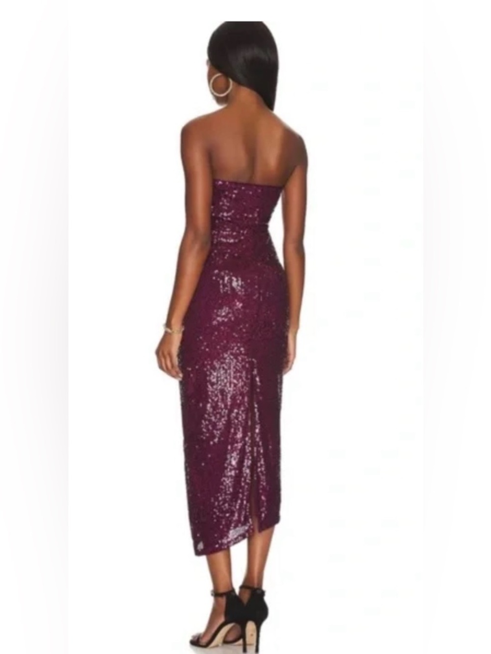 House of Harlow 1960  Sequin Strapless Bodycon Dress - Picture 2 of 9